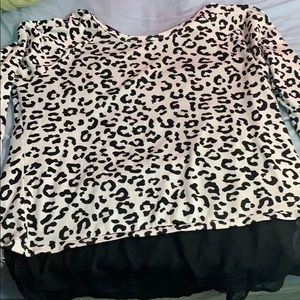 Cheetah print shirt